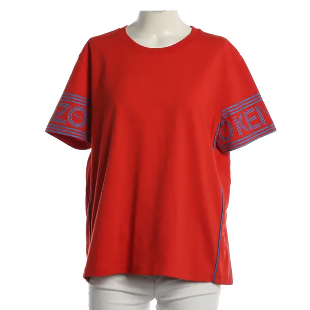 Shirt, in Red, Cotton, Kenzo