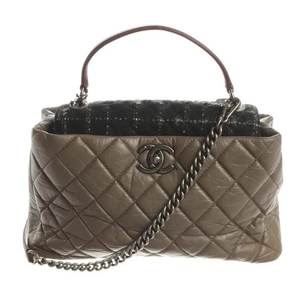 Handbag, in Light Brown, Leather, Chanel