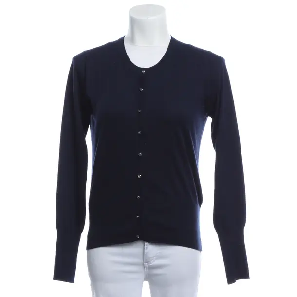 Cardigan, in Navy, Cotton, Allude