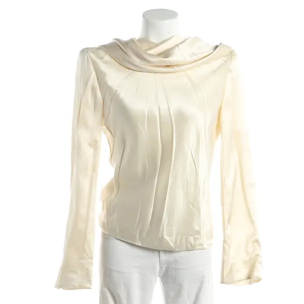 Bluse, in Cream, Seide, Saint Laurent