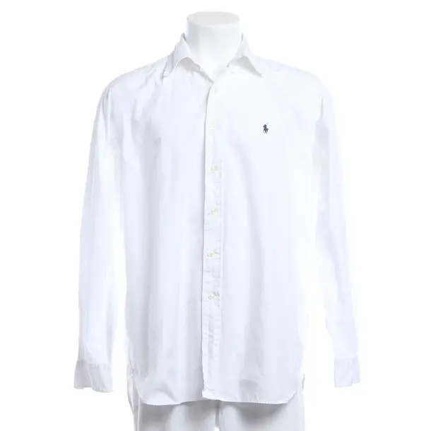 Shirt, in White, Cotton, Lauren Ralph Lauren