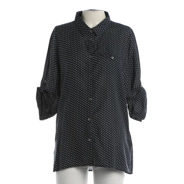 Bluse, in Navy, Viskose, High Use