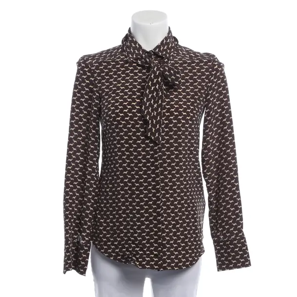 Camicetta, in Marrone scuro, Seta, Max Mara