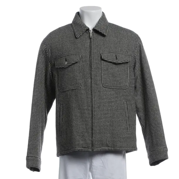Mid-Season Jacket, in Black, Wool, Sandro