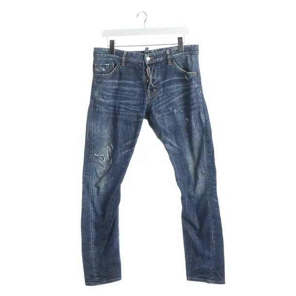 Slim Fit Jeans, in Navy, Cotton, Dsquared