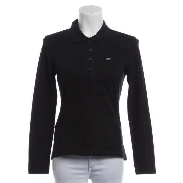 Long Sleeve Shirt, in Black, Cotton, Lacoste