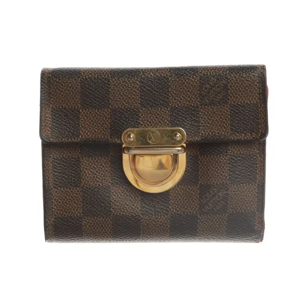 Wallet, in Brown, Leather, Louis Vuitton