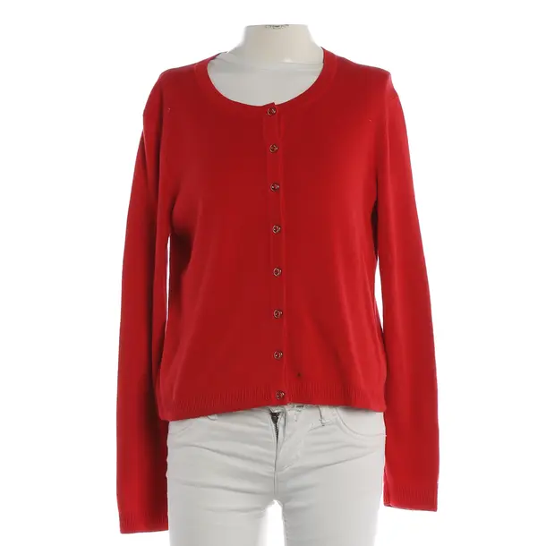 Strickjacke, in Rot, Baumwolle, Tommy Hilfiger
