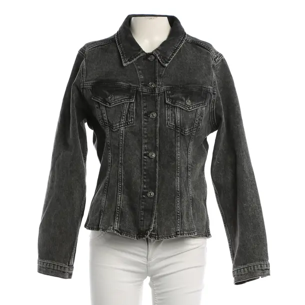 Denim Jacket, in Black, Cotton, 7 for all mankind