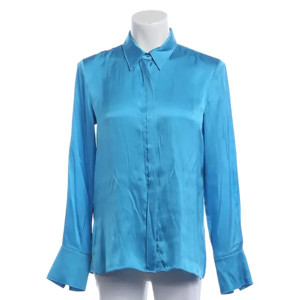 Blouse, in Blue, Silk, Dorothee Schumacher