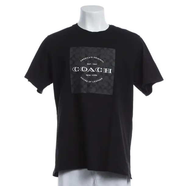 T-Shirt, in Black, Cotton, Coach