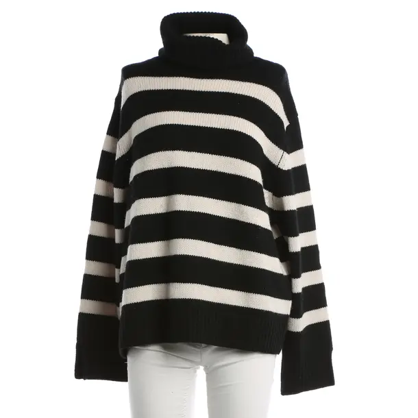 Pullover, in Schwarz, Wolle, Allude