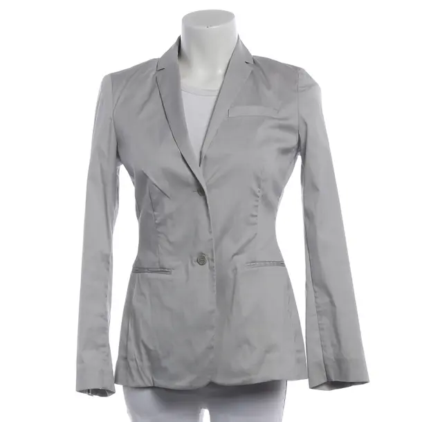 Blazer, in Light Gray, Cotton, Windsor