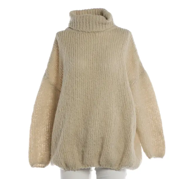 Maglione, in Beige, Poliacrilico, Vintage americano