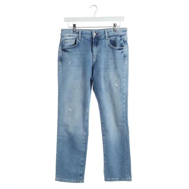 Skinny Jeans, in Light Blue, Cotton, Raffaello Rossi