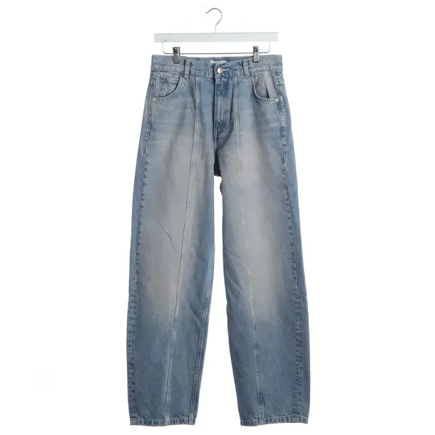 Straight Fit Jeans, in Light Blue, Cotton, Sandro