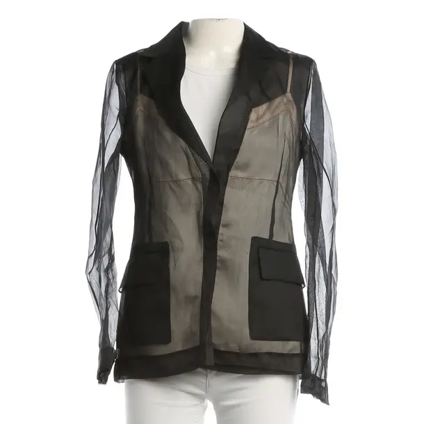 Blazer, in Black, Silk, Maison Martin Margiela