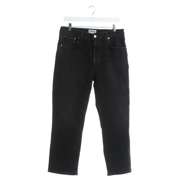 Jeans Boyfriend, in Schwarz, Baumwolle, Agolde