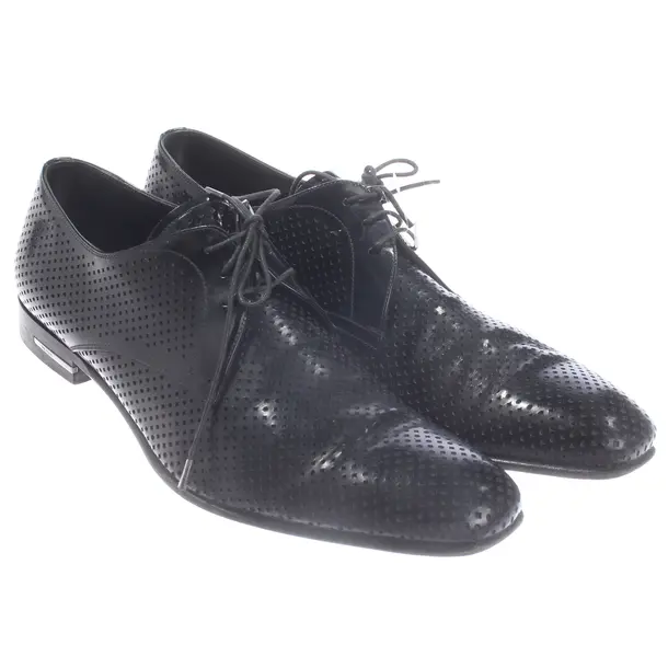 Lace Up Shoes, in Black, Prada