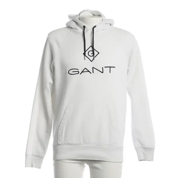 Hoodie, in Weiß, Baumwolle, Gant