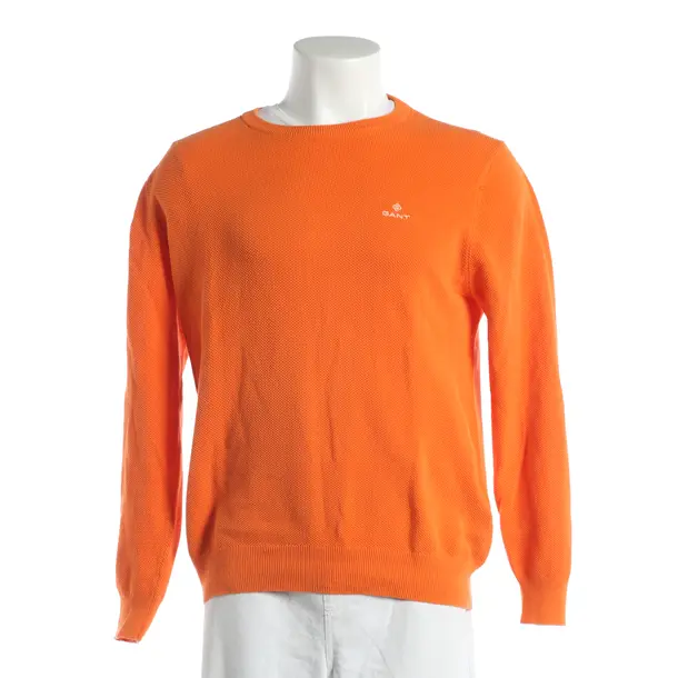 Pullover, in Orange, Baumwolle, Gant
