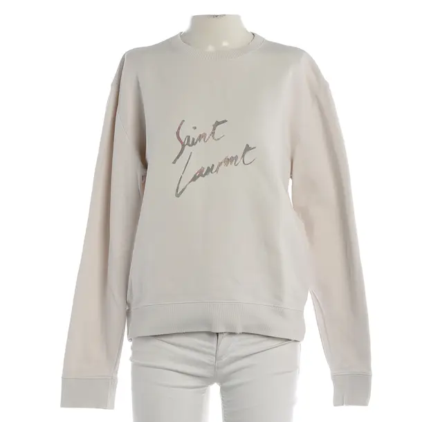 Sweatshirt, in Beige, Cotton, Saint Laurent