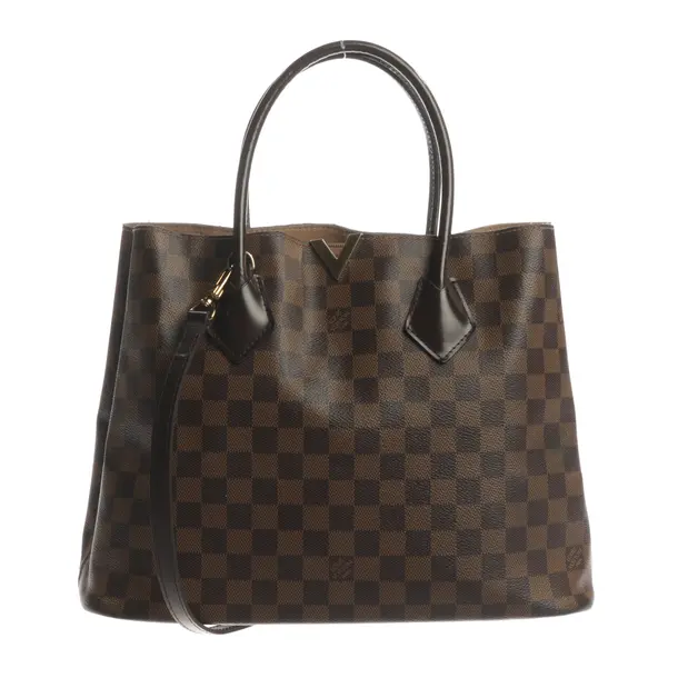 Handbag, in Brown, Canvas, Louis Vuitton