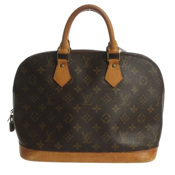 Handbag, in Brown, Canvas, Louis Vuitton