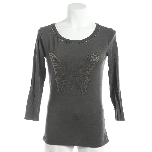 Long Sleeve Shirt, in Gray, Lyocell, Max Mara