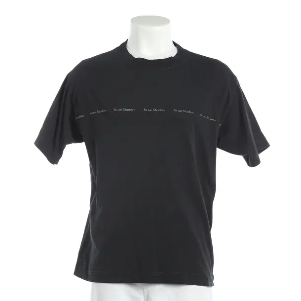 T-Shirt, in Black, Cotton, Acne Studios