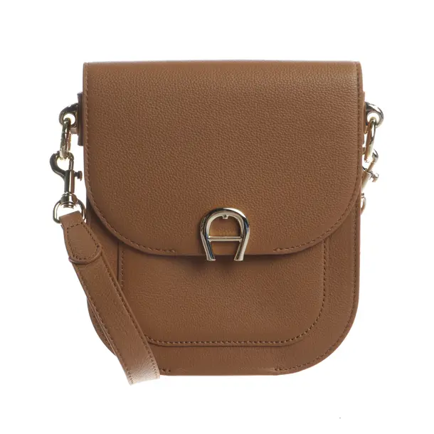 Borsa a cinture a tracolla, in Marrone chiaro, Pelle, Aigner