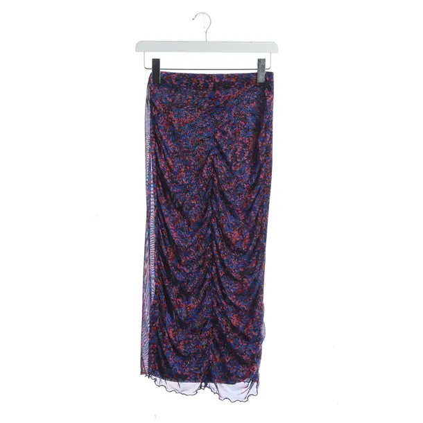 Skirt, in Multicolored, Polyester, Rich & Royal