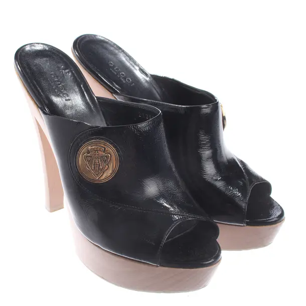 Clogs, in Schwarz, Gucci