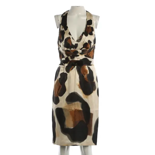 Cocktail Dress, in Brown, Silk, Versace