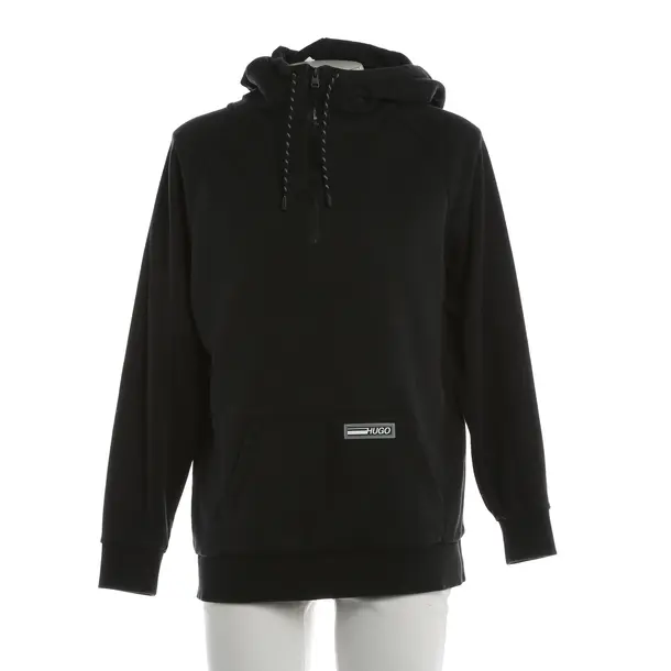 Hoodie, in Black, Cotton, Hugo Boss Red Label