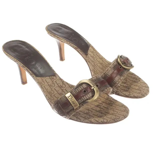 Heeled Sandals, in Brown, Dior