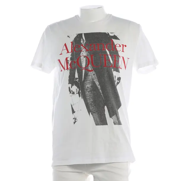T-Shirt, in Multicolored, Baumwolle, Alexander McQueen