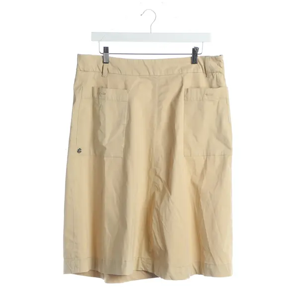 Skirt, in Beige, Cotton, Mos Mosh