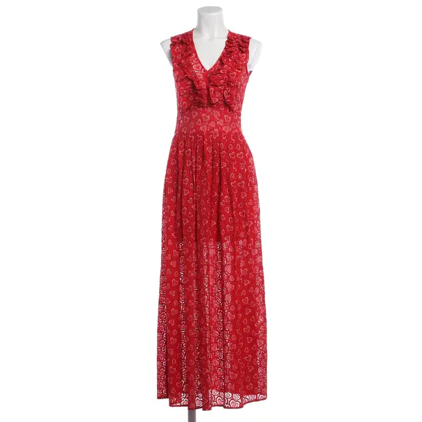 Abito da cocktail, in Rosso, Cotone, Amore Moschino