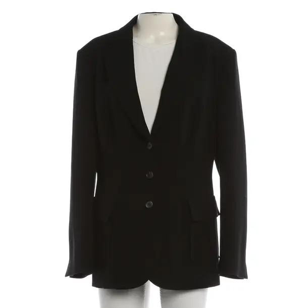 Blazer, in Black, Wool, Strenesse