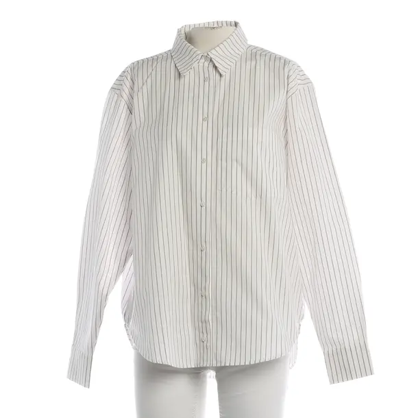 Blouse, in White, Cotton, Anine Bing