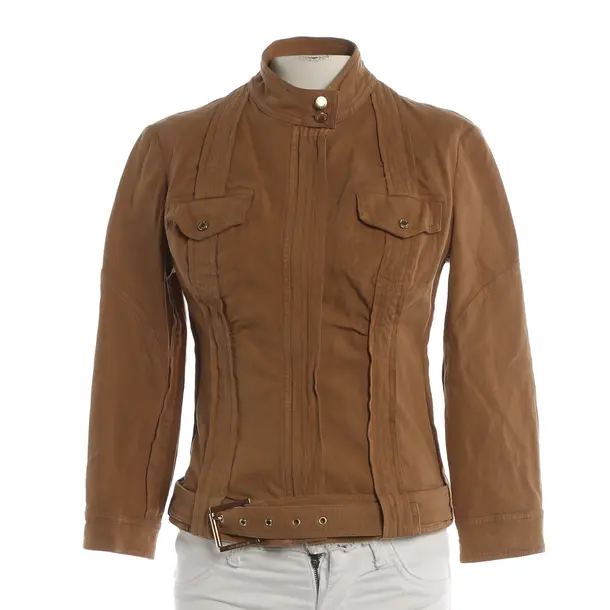 Summer Jacket, in Light Brown, Cotton, Roberto Cavalli