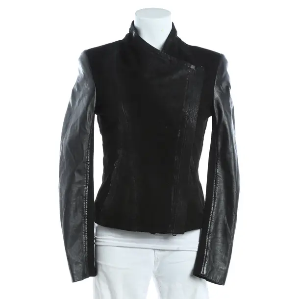 LeatherJacket, in Black, Leather, Drykorn