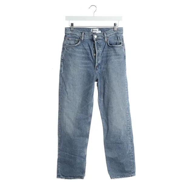 Jeans straight fit, in Blu, Cotone, Agolde