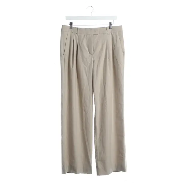 Pants, in Beige, Wool, Seductive