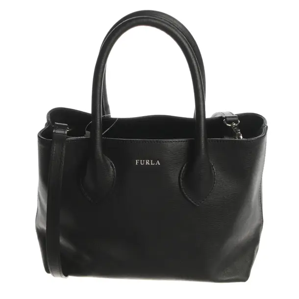 Handtasche, in Schwarz, Leder, Furla