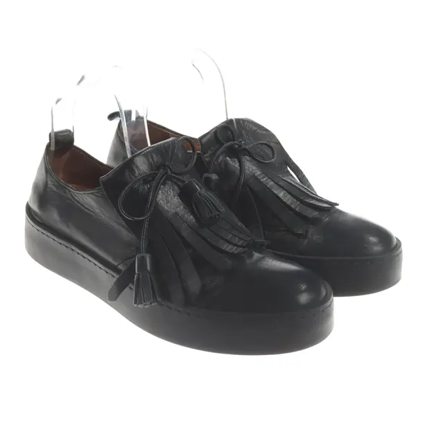 Flats, in Navy, Pomme d´or