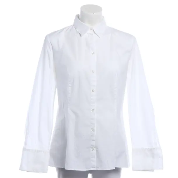 Blouse, in White, Cotton, Hugo Boss Red Label