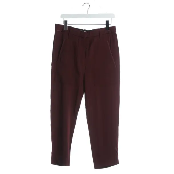 Pants, in Brown, Viscose, Victoria Beckham