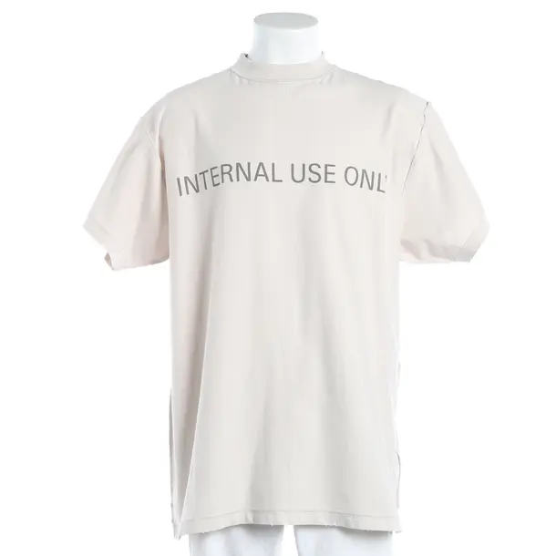 Maglietta, in Beige, Cotone, Balenciaga